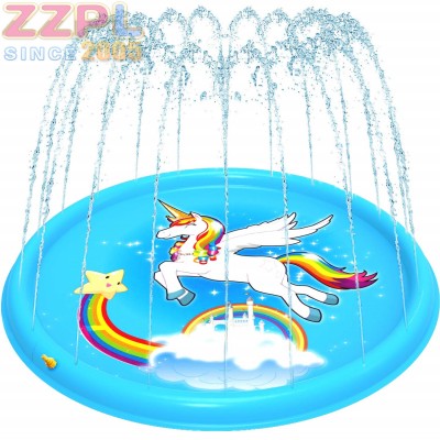 PVC Splash Play Mat Inflatable Outdoor Sprinkler Pad for Kids